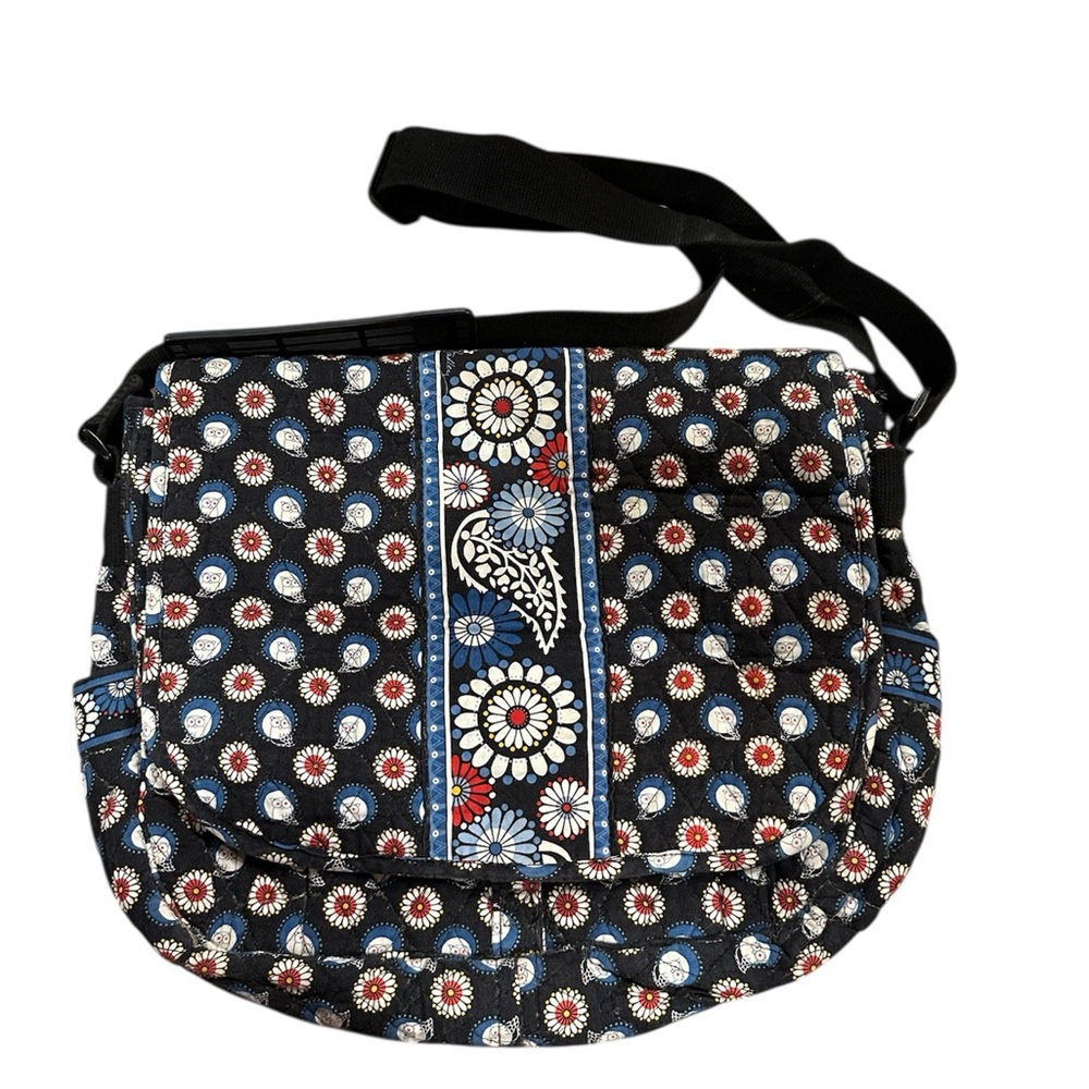 Vera Bradley Retired Night Owl Messenger Bag